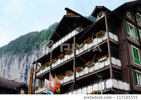 Beautiful natural scenery in Interlaken, Switzerland Beautiful natural scenery in Interlaken, Switzerland 117105555