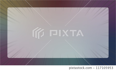 深色漸層背景上的集中線框 - 衝擊/損失影像 - 16:9 117105953