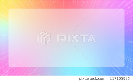 Colorful gradient background with a focus line frame - Jackpot/SSR image material - 16:9 Colorful gradient background with a focus line frame - Jackpot/SSR image material - 16:9 117105955