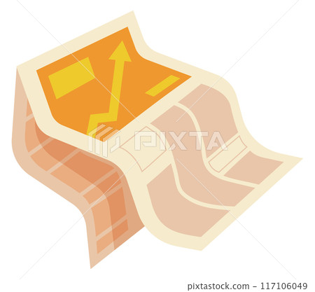 Financial news icon. Business newspaper. Media press Financial news icon. Business newspaper. Media press 117106049