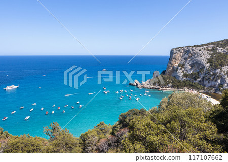 Beautiful Cala Luna Beach Sardinia Beautiful Cala Luna Beach Sardinia 117107662