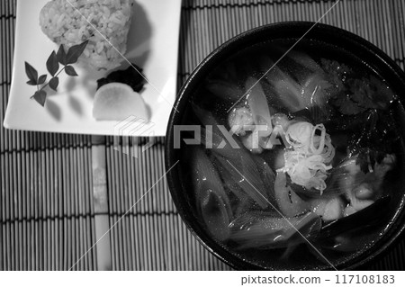 Chicken Nanban soba set meal 117108183