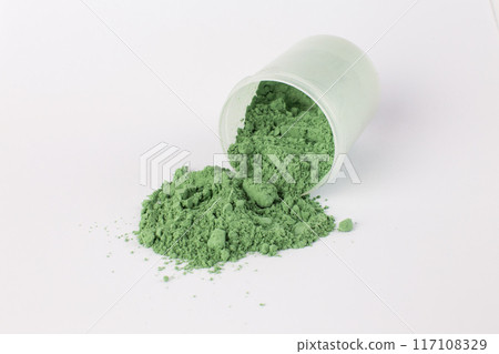 pigment on a white background 117108329