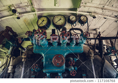 [D51 824] Instruments in the driver's cab [Suwa City] 117108768
