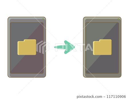更換智慧型手機和傳輸資料的插圖 117110906