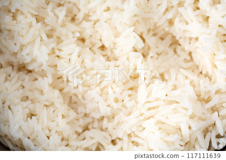 Freshly cooked Thai rice (Indica rice, Jasmine rice) Freshly cooked Thai rice (Indica rice, Jasmine rice) 117111639