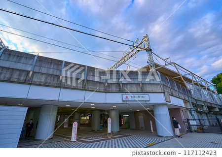 東京都大田區田園調布東急電鐵玉川站東口景觀 東京都大田區田園調布東急電鐵玉川站東口景觀 117112423