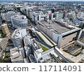 Aerial view of the city 117114091
