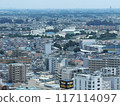 Aerial view of the city 117114097