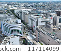 Aerial view of the city 117114099