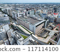 Aerial view of the city 117114100