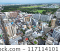 Aerial view of the city 117114101