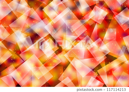 Orange Japanese pattern square background 117114213