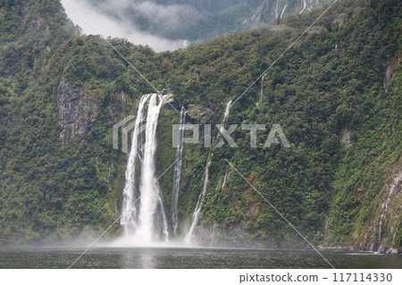 Cruising Milford Sound New Zealand after some rain and saw these waterfalls in 2023 Cruising Milford Sound New Zealand after some rain and saw these waterfalls in 2023 117114330
