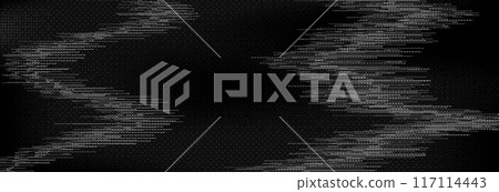 TV static noise texture. Distorted rippled VHS video screen overlay. Glitch pixelated random background. Grunge fuzzy television interference. Vector digital pixel video effect backdrop TV static noise texture. Distorted rippled VHS video screen overlay. Glitch pixelated random background. Grunge fuzzy television interference. Vector digital pixel video effect backdrop 117114443