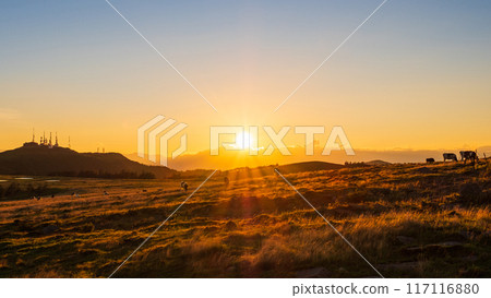 Utsukushigahara - Evening scenery Utsukushigahara - Evening scenery 117116880