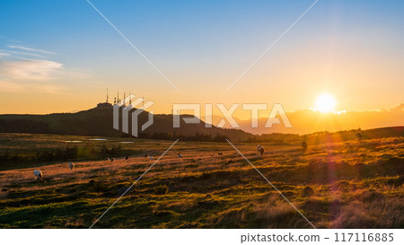 Utsukushigahara - Evening scenery Utsukushigahara - Evening scenery 117116885