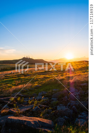 Utsukushigahara - Evening scenery Utsukushigahara - Evening scenery 117116919