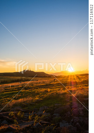 Utsukushigahara - Evening scenery Utsukushigahara - Evening scenery 117116922