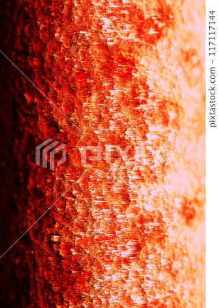生鏽的金屬圖案紋理,色彩鮮豔,如鮮紅色熔岩(修飾和顏色處理材料) 生鏽的金屬圖案紋理,色彩鮮豔,如鮮紅色熔岩(修飾和顏色處理材料) 117117144