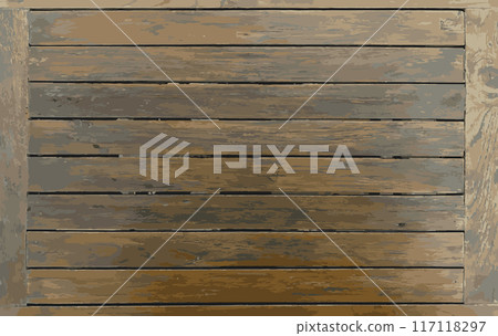 Wooden sheet floor texture vector background 117118297