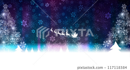 雪聖誕冬天光背景 117118384