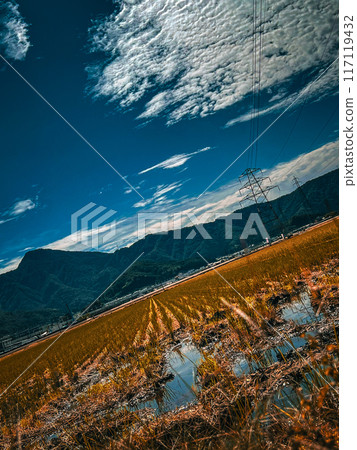 福井縣福井市的夏日天空,北陸武生市 福井縣福井市的夏日天空,北陸武生市 117119432