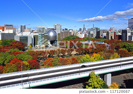 Nagoya city landscape 117120087