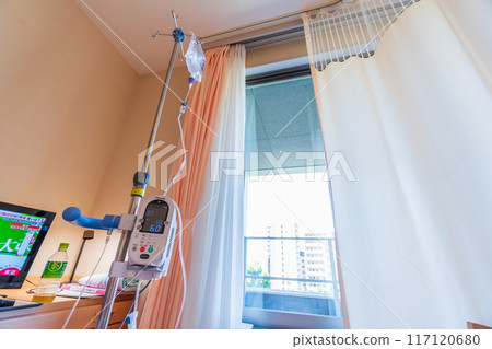 住院 靜脈注射 床邊 住院 靜脈注射 床邊 117120680