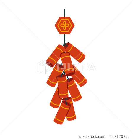 Festive Chinese firecrackers Festive Chinese firecrackers 117120793