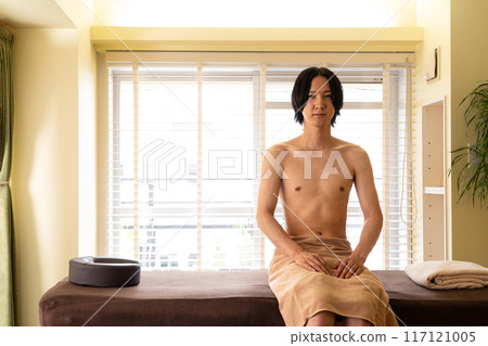 Men's beauty salon body care Men's beauty salon body care 117121005