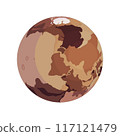 Mars illustration 117121479