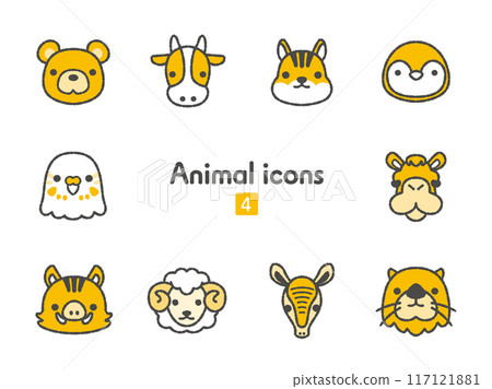 圖示集合動物 04 117121881