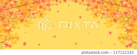 Autumn leaves maple background Autumn leaves maple background 117122183