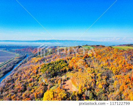 Hokkaido in autumn 117122799