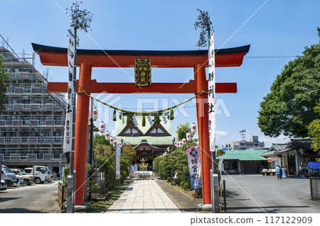 Tokyo Hachioji Festival Shimo District Hachiman Yakumo Shrine Mikoshi Tokyo Hachioji Festival Shimo District Hachiman Yakumo Shrine Mikoshi 117122909