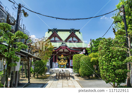 東京八王子祭 下區/八幡八雲神社 宮神轎 117122911