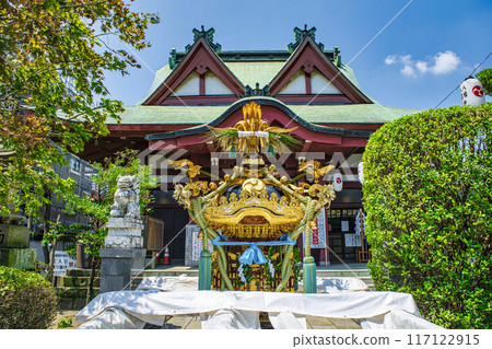東京八王子祭 下區/八幡八雲神社 宮神轎 117122915