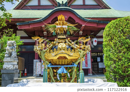 Tokyo Hachioji Festival Shimo District Hachiman Yakumo Shrine Mikoshi 117122916