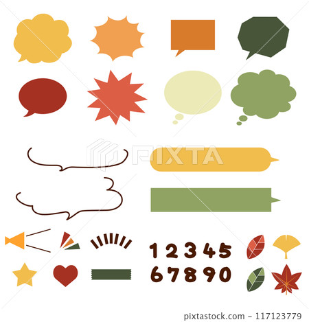 Autumn decorations 117123779