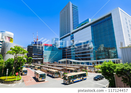 Yokohama Station West Exit 117124457