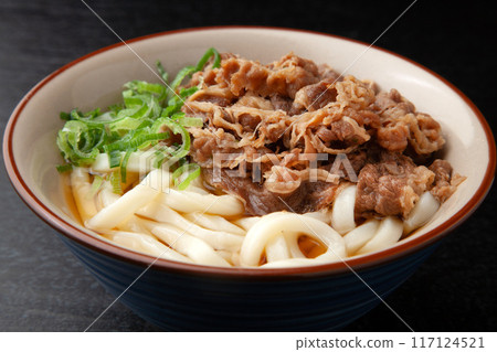 Beef udon Beef udon 117124521