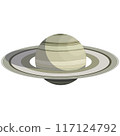Saturn's illustration 117124792