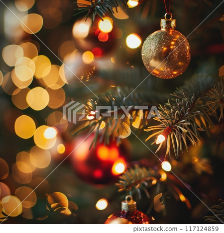 Abstract Christmas background . 117124859