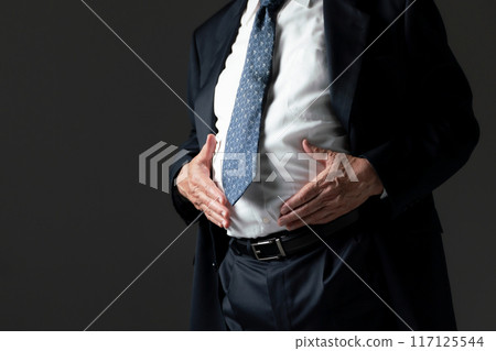 內臟脂肪、胃、手 117125544