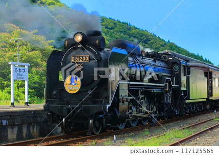 [島根縣] SL山口在津和野站冒黑煙 117125565