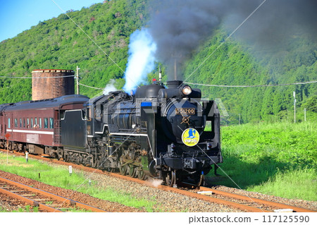 【山口縣】SL山口號從東目站出發冒黑煙 117125590