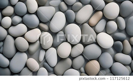 background of white eggs 117125612