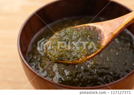 Aosano miso soup Aosano miso soup 117127371