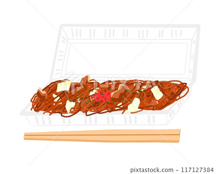 節日炒麵的食材 117127384
